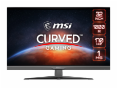 MSI Gaming monitor G322C, 31,5  zakřivený /FHD 170Hz/VA LED/1ms/3000:1/250cd / m2 /2xHDMI/DP