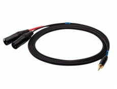 Kabel SSQ SSQ MIXLR3 - 3,5mm stereo jack - 2x XLR samec