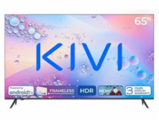 KIVI - 65 , UHD, Android TV 11, Černá, 3840x2160, 60 Hz,rep. 2x12W, 101 kWh/1000h , BT5, HDMI 4x, USB 2x