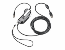 Poly SHS 2371-11 - Adaptér náhlavní soupravy PTT (push-to-talk) - USB, stereo, nesériový - kompatibilní s TAA