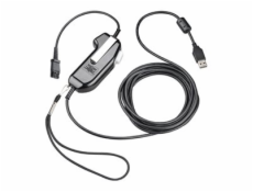 Poly SHS 2626-14 - Nástavec PTT (push-to-talk) pro sluchátka s mikrofonem - USB, bezpečné volání, monaurální, serializovaný, momentální - kompatibilní s TAA