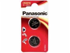 PANASONIC Lithium, CR2016, 3V, 2ks