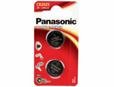 PANASONIC Lithium, Batérie, CR2025, 3V, 2ks