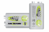 1 Ansmann maxE NiMH Aku 9V-Block 200 mAh         5035342