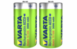 1x2 Varta Rechargeable Akku D Ready2Use NiMH Mono 3000 mAh