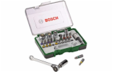 Bosch Prom 27-pcs. Screwdriver Bit and Ratchet Set