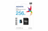 ADATA MicroSDHC karta 256GB UHS-I Class 10, Premier + adaptér