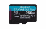 Kingston 256GB microSDXC Canvas Go Plus 170R A2 U3 V30 Card + ADP