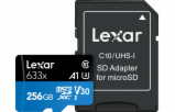 Lexar 256GB, LSDMI256BB633A, microSDXC, 633x Class 10