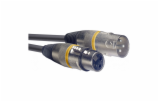 Stagg SMC1 YW, mikrofonní kabel XLR/XLR, 1m