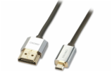 Lindy HDMI Micro - HDMI kábel 4,5 m strieborný 41679