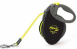 Flexi Automatic Leash Flexi Giant Neon Tape L 8m