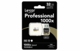 Lexar microSDHC 1000x       32GB UHS-II s USB 3.0 citacka