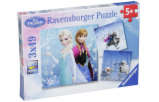 Ravensburger Zimne dobrodruzstvo 3 X 49 dielne puzzle